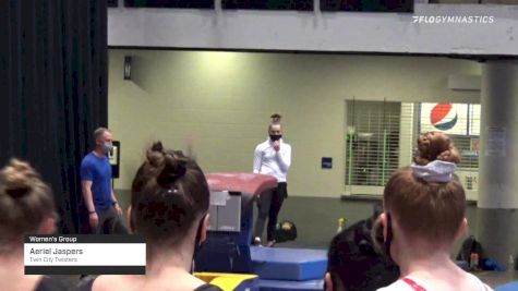 Aeriel Jaspers - Women's Group, Twin City Twisters - 2021 Women's Xcel Region 4 Championships