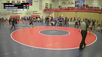 150 lbs Semifinal - Alec Fraser, Camas vs Jase Macatangay, Tahoma