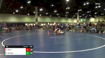 160 lbs Round 1 (6 Team) - Hunter Byer, Minot Young Guns vs Noah Blough, 212 Wrestling