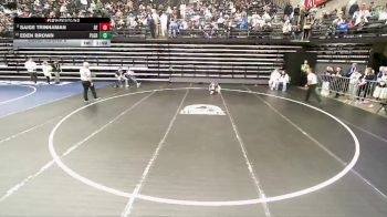 5A 115 lbs Cons. Round 2 - Eden Brown, Pleasant Grove vs Saige Trinnaman, Box Elder