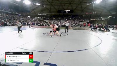 1B/2B 220 Semifinal - Granger Sutton, Tonasket vs Marshall Brockway, Mossyrock