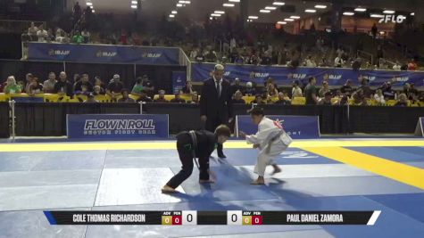 Paul Daniel Zamora vs Cole Thomas Richardson 2026 Pan Kids Jiu-Jitsu IBJJF Championship