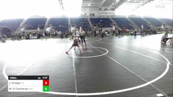 106 lbs Rr Rnd 1 - Jalissa Ortega, TUF CA Wrestling Academy vs Mason Gamez-Contreras, Grindhouse