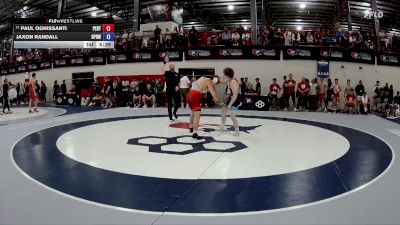 74 kg Champ. Round 2 - Paul Ognissanti, Pennsylvania RTC vs Jaxon Randall, Bellator Pro Deus Wrestling
