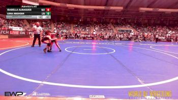 Quarterfinal - Isabella Almaguer, Victory Wrestling - Central WA vs Lena Mediger, LeVici Prep