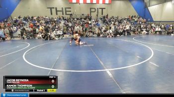 116 lbs Quarterfinal - Kamon Thompson, Sanderson Wrestling Academy vs Jacob Reynosa, Team Prestige