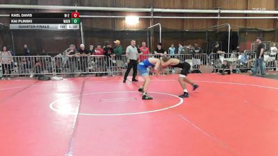 125 lbs Quarterfinal - Kael Davis, M-2 Training Center vs Kai Plinski, Washington Hs