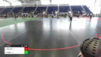 86 lbs Rr Rnd 1 - Jace Brenner, Lions WC vs Talan Lopez, Rough House