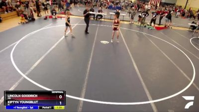 92 lbs Semifinal - Lincoln Goodrich, MN vs Kiptyn Youngblut, IA