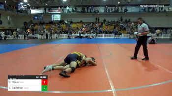 160 lbs Consolation - Carter Sirois, Simsbury vs Giffin Goldstein, St. Anthony's
