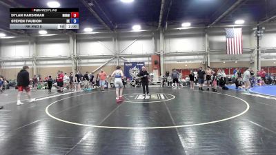 140 lbs Rr Rnd 8 - Dylan Harshman, Maine Hammahs - MSE vs Steven Faubion, Bad Karma - MSE