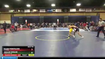 113 lbs Cons. Round 4 - KEEGAN ZEIGLER, Cedar Cliff Hs vs Elijah Montalvan, La Junta