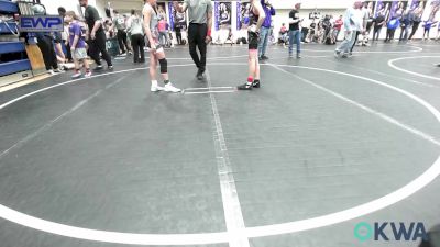 100 lbs Quarterfinal - Lane Jackson, Darko Valley Wolf Pack vs Blake Storm, Blanchard Youth Wrestling