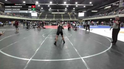 108 lbs 5th Place - Caiden Fitzmaurice, Lower Township vs Dominic Sanchez, Woodbridge
