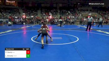 73 lbs Prelims - Patrick Dowty, Indian Creek WC vs Logan Brawdy, Okwa