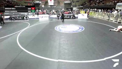 Cons. Round 3 - Deegan Bell, Etiwanda High School Wrestling vs Jesus Gamboa, Exeter Union High School Wrestling
