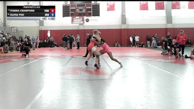 134 lbs Rr Rnd 2 - Iyanna Crawford, Pembroke Rtc vs Olivia Fox, Journeymen WC