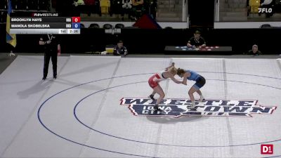 68kg Finals (2 Team) - Brooklyn Hays, USA vs Manola Skobelska, Ukraine