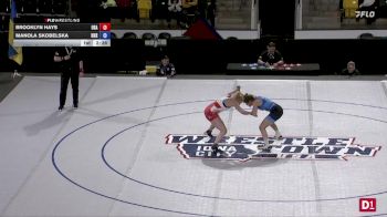 68kg Finals (2 Team) - Brooklyn Hays, USA vs Manola Skobelska, Ukraine