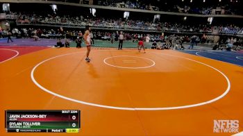 6A 144 lbs Semifinal - Dylan Tolliver, Rockwall Heath vs Javin Jackson-Bey, Allen