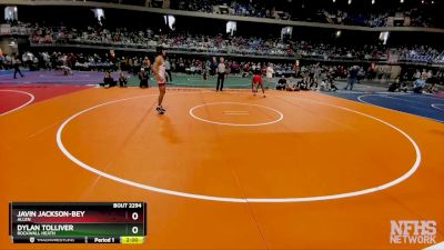 6A 144 lbs Semifinal - Dylan Tolliver, Rockwall Heath vs Javin Jackson-Bey, Allen