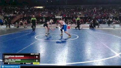 160 lbs Cons. Round 6 - Jonathan Seamons, Nampa vs Calvin Fillmore, Rocky Mountain