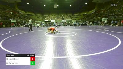 134 lbs Consi Of 16 #2 - Noah Madrid, Centennial vs Brock Parker, Clovis North