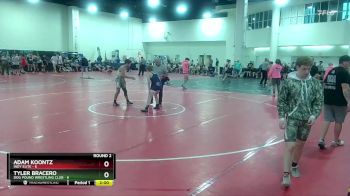 120 lbs Round 2 (16 Team) - Adam Koontz, Indy Elite vs Tyler Bracero, Dog Pound Wrestling Club