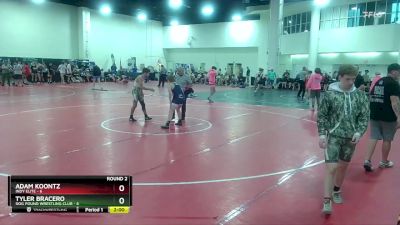 120 lbs Round 2 (16 Team) - Adam Koontz, Indy Elite vs Tyler Bracero, Dog Pound Wrestling Club