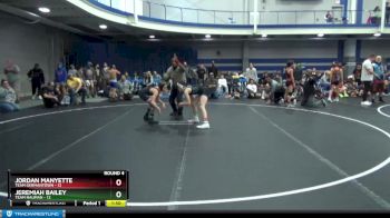 92 lbs Round 4 (8 Team) - Jeremiah Bailey, Team Nauman vs Jordan Manyette, Team Germantown