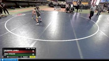 91-96 lbs Round 3 - Finn Stalick, WY vs Giuseppe Lomeli, IL