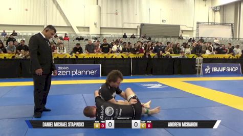 Andrew McGahon vs Daniel Michael Stapinski 2025 World IBJJF Jiu-Jitsu No-Gi Championship