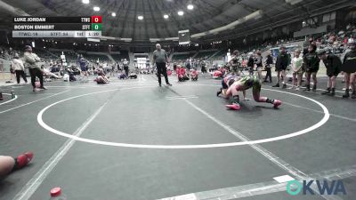 110 lbs Rr Rnd 3 - Luke Jordan, TTWC Red vs Boston Emmert, Standfast