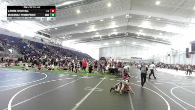 62 lbs Consi Of 8 #1 - Cyrus Ramirez, Elite Wrestling Hawaii vs Jeremiah Thompson, Ganado WC