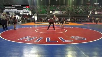 5A 144 lbs 1st Place Match - John Stewart, Scottsboro vs Brycen Robbins, Corner