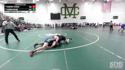 175 lbs Cons. Round 1 - Xander Horak, Santa Rosa Academy vs Cohen Payne, La Habra