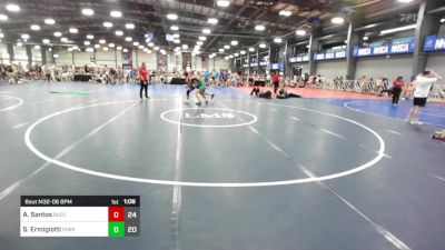 170 lbs Rr Rnd 3 - Aiden Santos, Buccaneers WC 2 vs Sawyer Ermigiotti, Pursuit Wrestling Academy - White