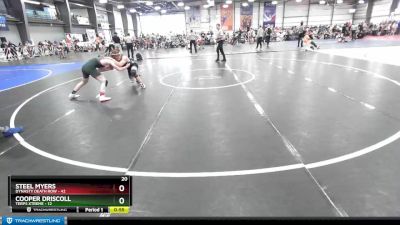 160 lbs Rd# 8- 12:30pm Saturday Final Pool - Steel Myers, Dynasty Death Row vs Cooper Driscoll, Terps Xtreme