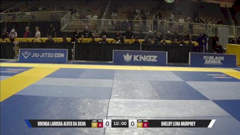 Shelby Lena Murphey vs Brenda Larissa Alves Da Silva 2025 Pan Jiu Jitsu IBJJF Championship