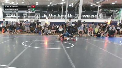 140 lbs Rr Rnd 2 - Fotis Koufalis, Empire Black - HSC vs Jack Famularo, Grit Mat Club Red - HSC
