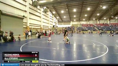 110 lbs Quarterfinal - Blu Stephens, Sanderson Wrestling Academy vs MCCrae Meibos, Morgan Wrestling Club