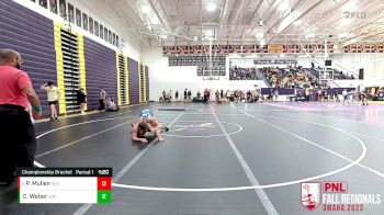 145 lbs Championship Bracket - Patrick Mullen, Izzy Style Wrestling vs Carson Weber, Izzy Style Wrestling