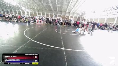 190 lbs Champ. Round 1 - Mekhi Bovee, WY vs Noah Mordecai, AZ