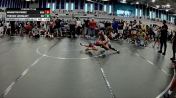 76 lbs Round 3 (4 Team) - Kingston Perez, KONG ELEM vs Trevor Lindquist, MF Purge
