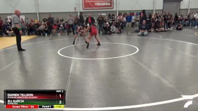 77 lbs Cons. Round 2 - Eli Garcia, Ramblers vs Damien Tillison, Scanlan Wrestling Academy