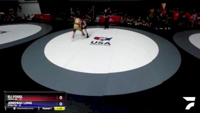 165 lbs Round 4 (10 Team) - Eli Fogel, MDWA-GR vs Jeremiah Long, KTWA-GR