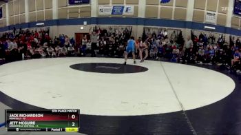 120 lbs Placement (16 Team) - Jack Richardson, Roncalli vs Jett McGuire, Greenfield Central