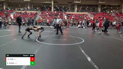 64 lbs Round 3 - Urban Eck, Brawlers vs Elijah Pettis, Jaguar Wrestling Club