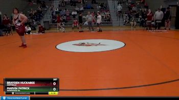 287 lbs Consolation Bracket - Brayden Huckabee, Hartselle vs Marvin Patrick, Homewood Hs