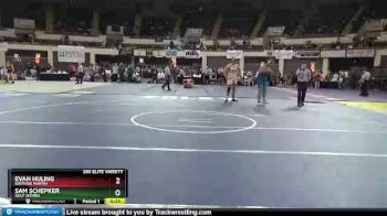 285 lbs Cons. Round 3 - Sam Schepker, Gulf Shores vs Evan Huling, Brother Martin